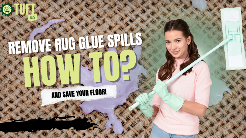 Carpet glue remover tuft fixer
